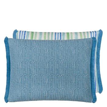 CCDG1553, Pompano Outdoor, Aqua, Designers Guild